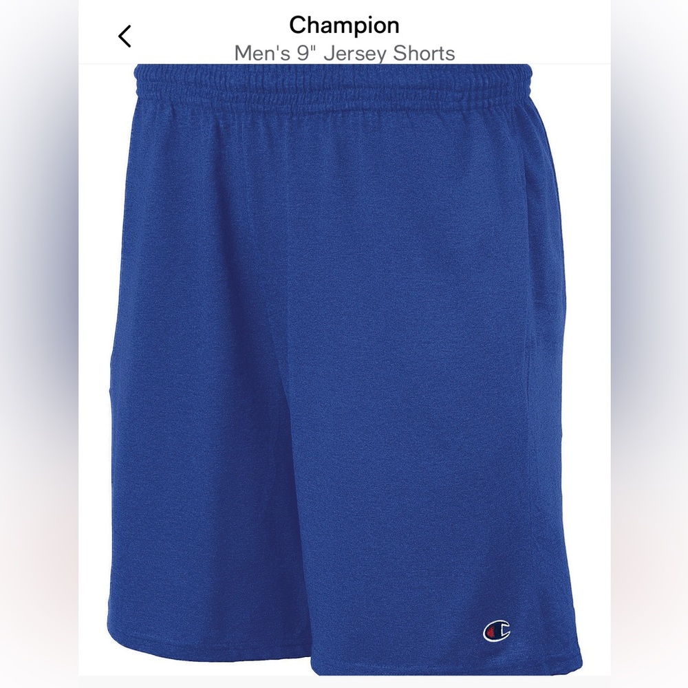 Champion Royal Blue Athletic Shorts Size SMALL-XL